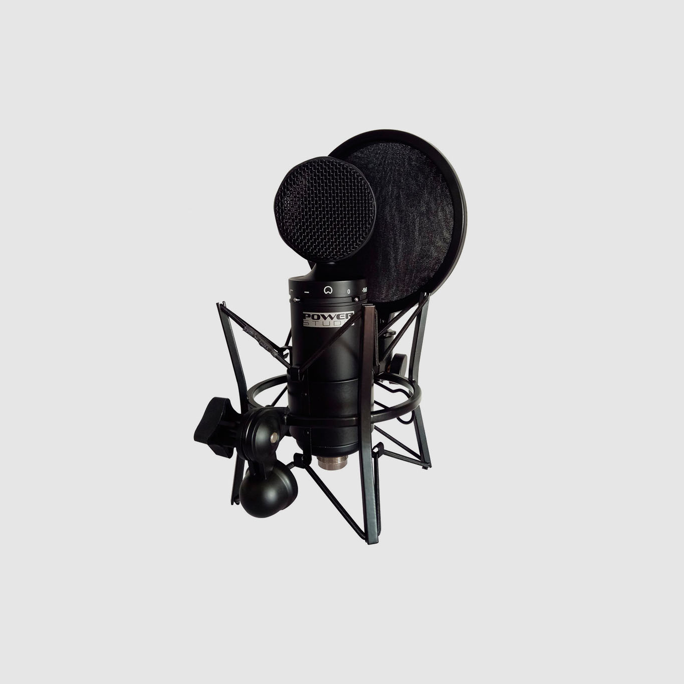 Power Studio Vibe C1 Microfone Condensador + Pinça + Antipop